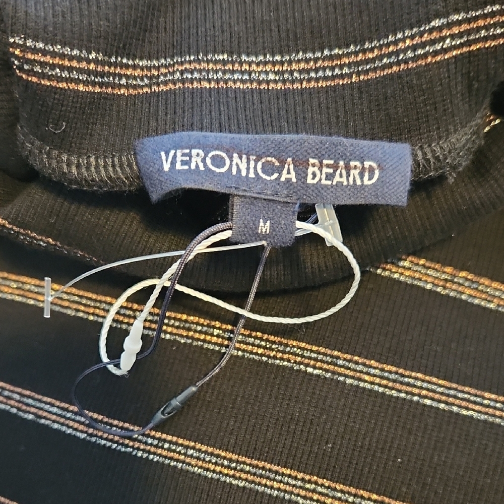 NWOT Veronica Beard Black Turtleneck Size M - Picture 3 of 12